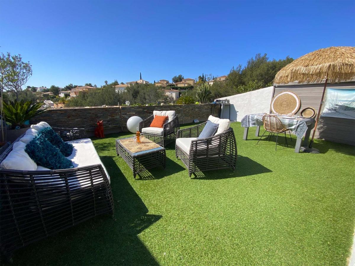 Vuemer Bandol - Grande Terrasse De 45M2 Vue Mer Piscine Parking Екстер'єр фото